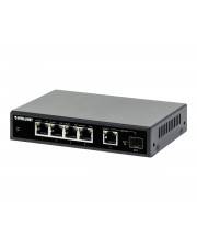 Intellinet 5-Port Gigabit PoE+ Switch 1SFP91W 1 Gbps Power over Ethernet-0