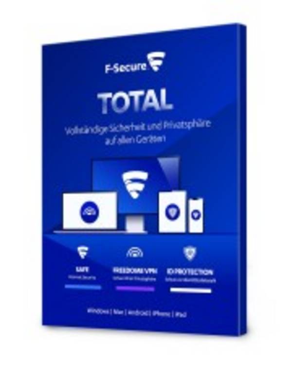 F-Secure Total 3 Geräte - 2 Jahre ESD