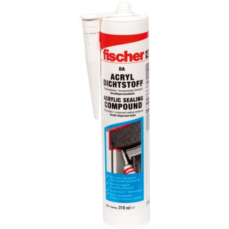 Fischer Deutschl. Acryldichtstoff DA W-0