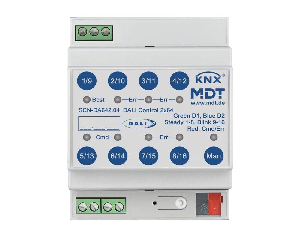 MDT technologies DALI Control 2x64 Gateway SCN-DA-0