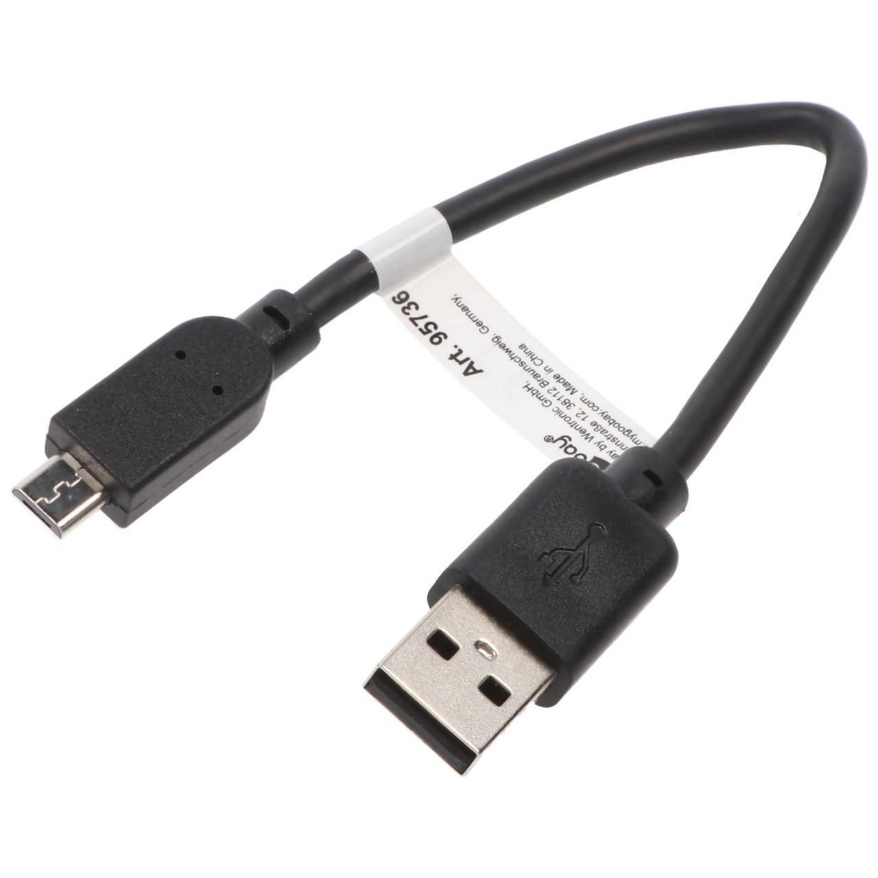 USB 2.0 Hi-Speed Kabel A Stecker auf micro B Stecker, 15cm-0