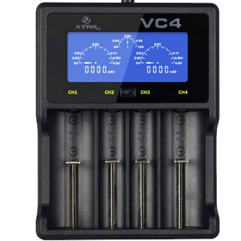 CR123 A Li-Ion Akku mit 3,6V - 3,7 Volt, 850mAh 8 Stück und LCD-Schnell-Ladegerät-1