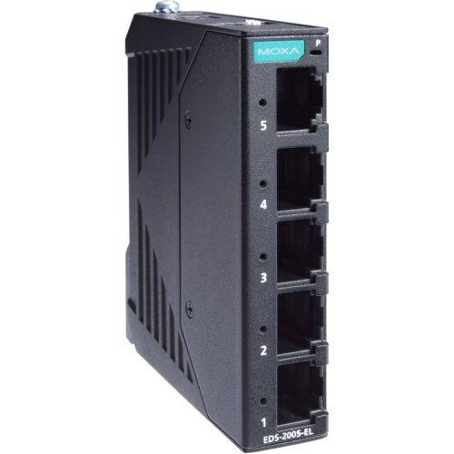 Unmanaged Fast-Ethernet-Switch 5x 10/100BaseT(X)-Ports (Betriebstemperatur -10 bis 60°C) EDS-2-0