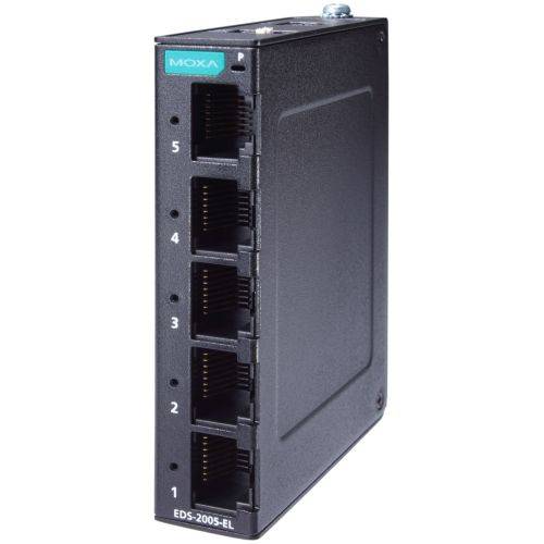 Unmanaged Fast-Ethernet-Switch 5x 10/100BaseT(X)-Ports (Betriebstemperatur -10 bis 60°C) EDS-2-2