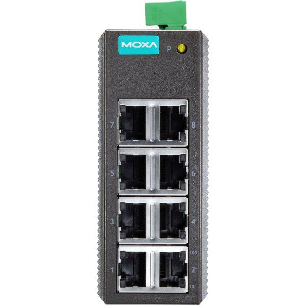 MOXA Unmanaged Industrial Ethernet Switch, 8 Port, EDS-208 (19006092)-2