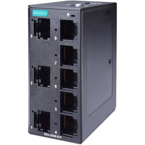 8-Port-Ethernet-Switch (unmanaged) 10 / 100BaseT (X) -Anschlüssen, 12/24/48 Stromeingang & Kun-2