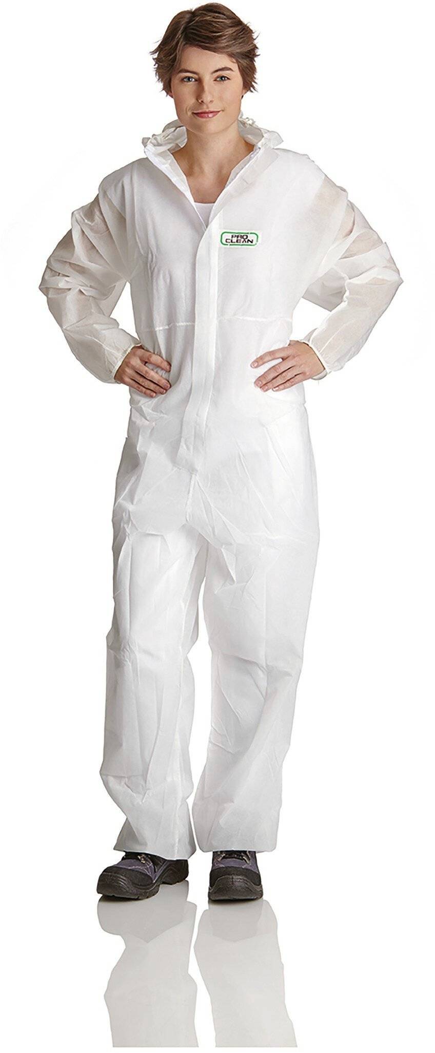 ProClean®-Overall, weiß, Größe L-0