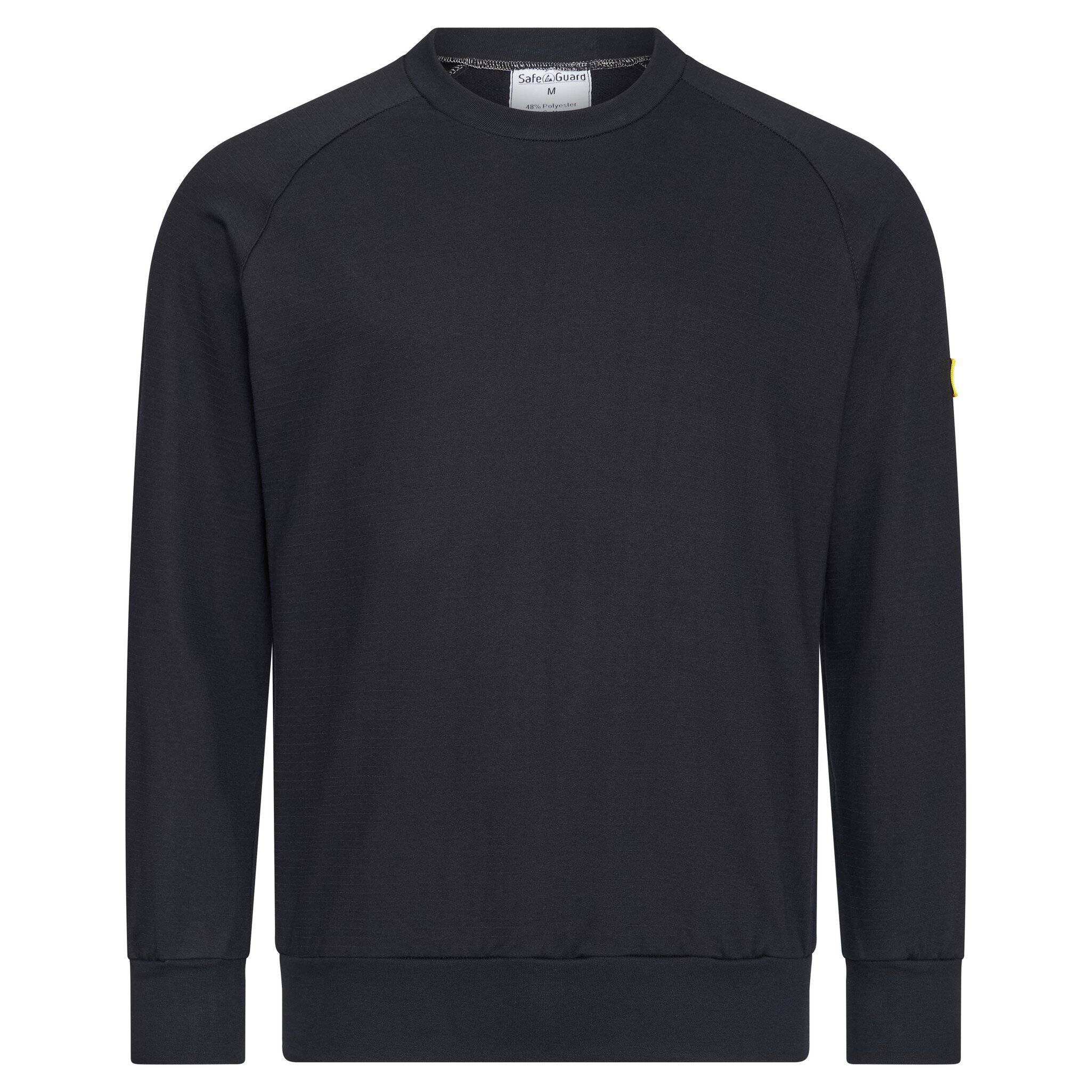 ESD-Sweatshirt, rundhals, 280g/m², schwarz, 3XL-0