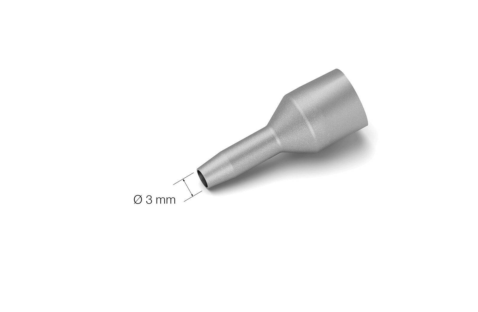 Heißluftdüse, gerade, Ø 3 mm, für TE-TB-0