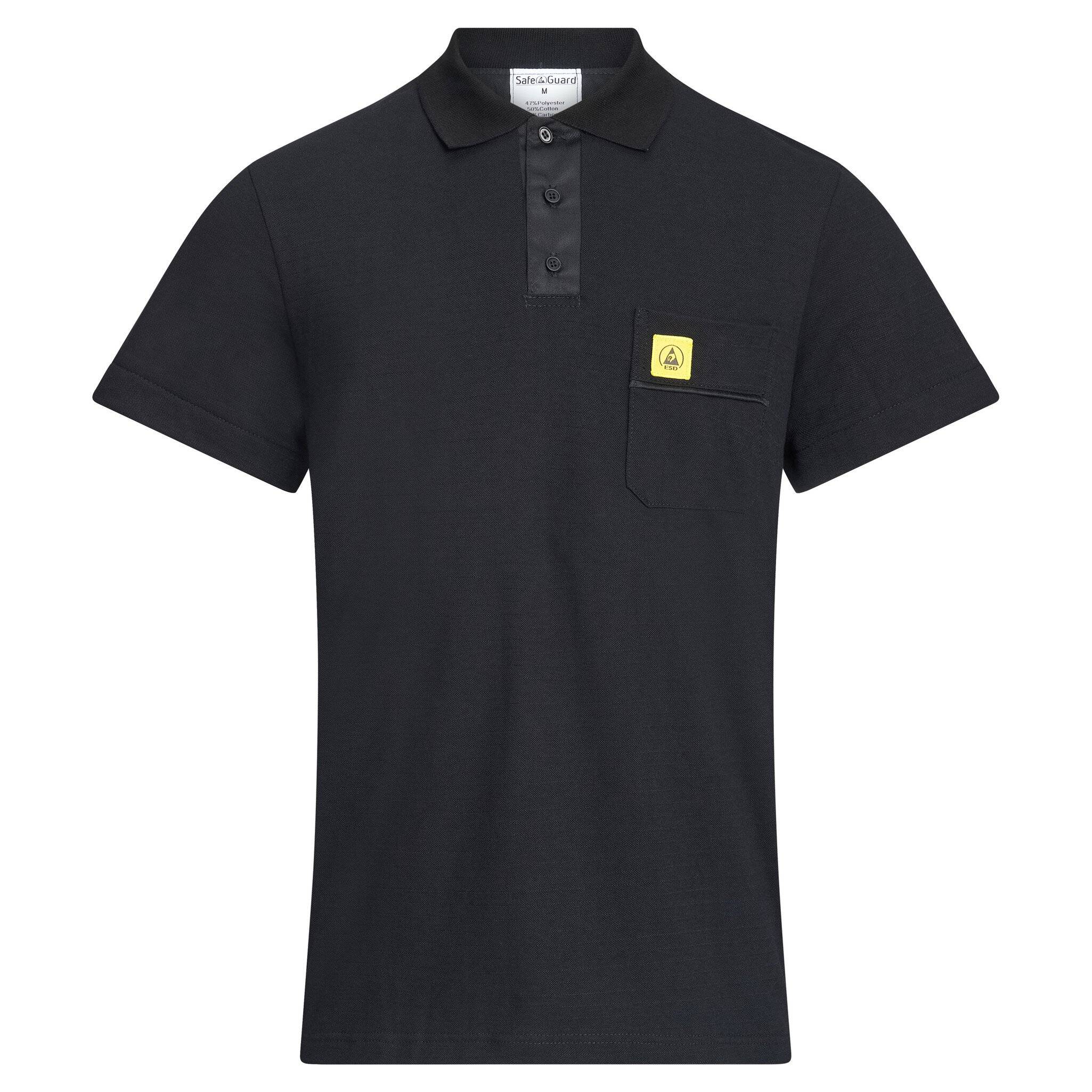 ESD-Poloshirt PRO PLUS, 210g/m², schwarz, 4XL-0