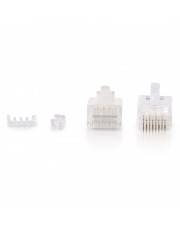 C2G RJ45 Cat5E Modular Plug (with Load Bar) for Round Solid/Stranded Cable - Netzwerkanschluss - RJ-45 (M)