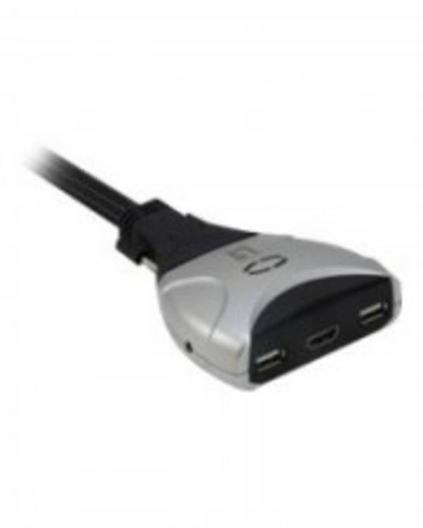 LevelOne KVM-0290 - KVM-Switch - 2 x KVM port(s) - 1 lokaler Benutzer - Desktop