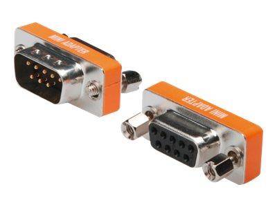 DIGITUS ZERO MODEM ADAPTER D-SUB9 METAL HOUSING M/F VGA D-Sub Silber Mini Zero-Modem Adapter-1