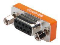 DIGITUS ZERO MODEM ADAPTER D-SUB9 METAL HOUSING M/F VGA D-Sub Silber Mini Zero-Modem Adapter-2