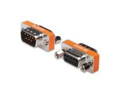 DIGITUS ZERO MODEM ADAPTER D-SUB9 METAL HOUSING M/F VGA D-Sub Silber Mini Zero-Modem Adapter-3