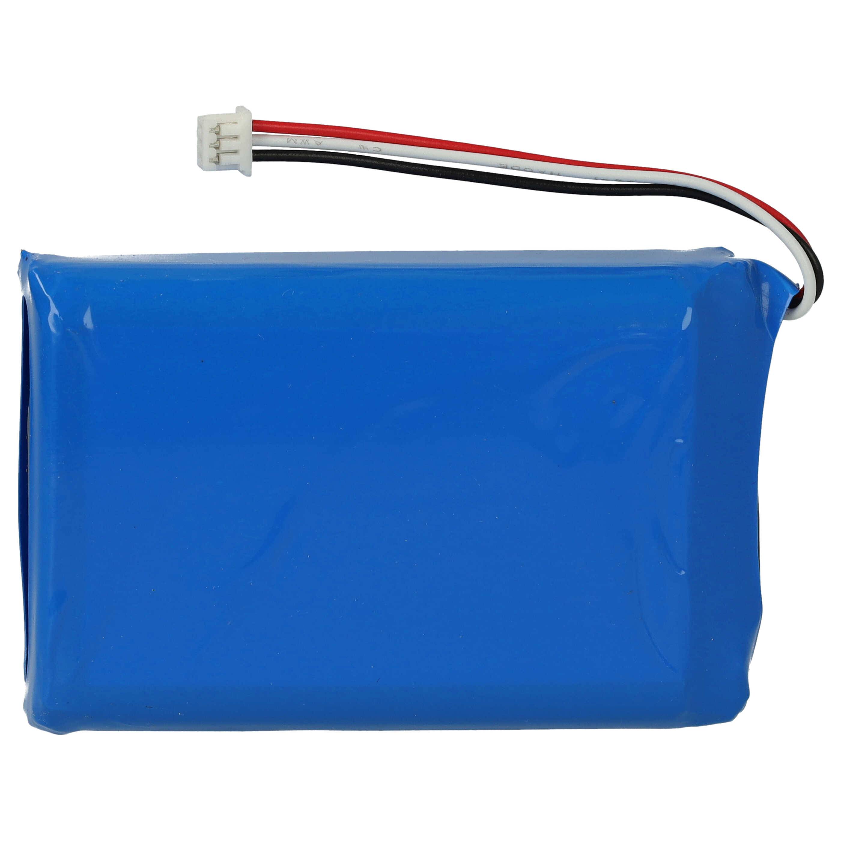 vhbw Akku kompatibel mit ABUS Secvest FUAA50600 | FUAA50xxx Alarmanlage, Alarmsystem (2500mAh, 7,4V, Li-Polymer)-1