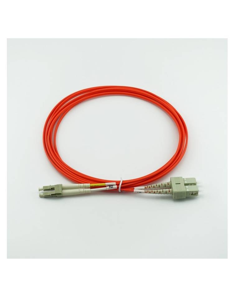Duplex LWL Patchkabel LC-LC Multimode OM4 0.5 Meter-0