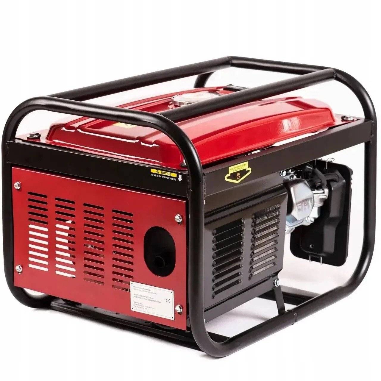 Walter Stahl Benzin Stromgenerator Notstromgenerator PT8500W Starkstrom, 3x Schuko-1