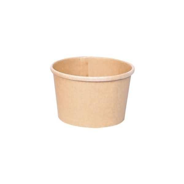 Suppenbecher Bio Minestrone 200ml DMxH 95x61mm Kraftpapier/PE VE=25 Stück