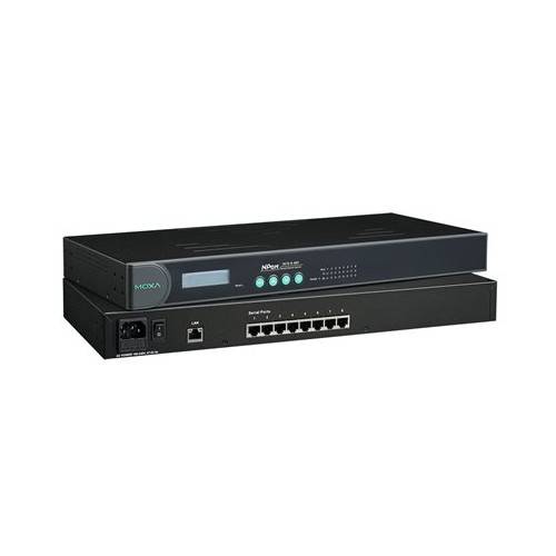 8-Port RS-232 Rackmount-Geräteserver RJ45-Anschlüssen 100-240 VAC Stromeingang NPort 5610--0