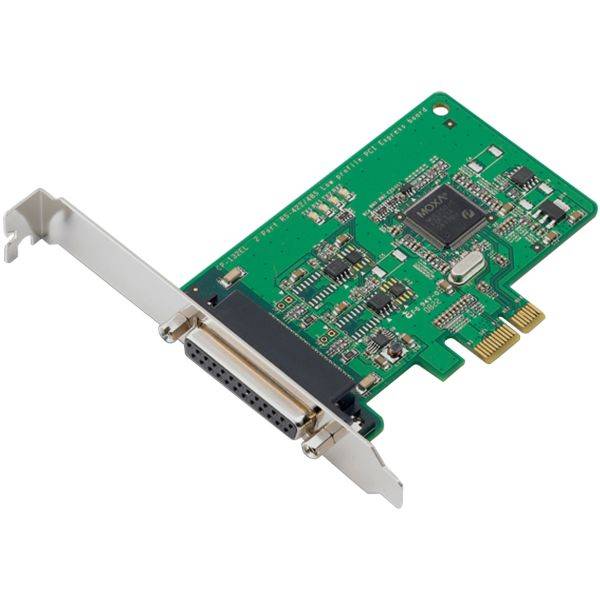 2-Port RS-422/485 Low-Profile PCI Express x1 serielle Karte (einschließlich DB9-Stecker) CP-132EL-