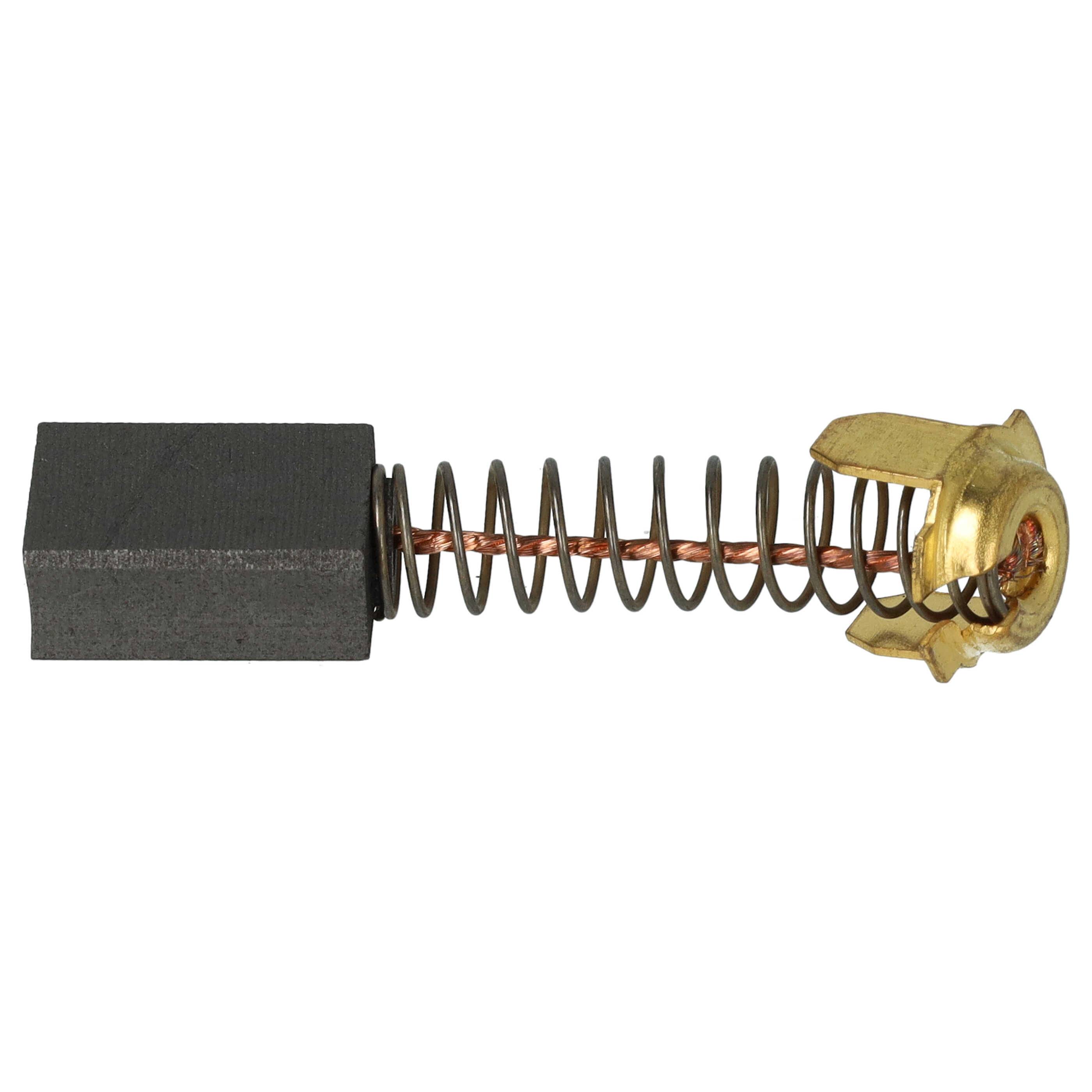 vhbw 2x Kohlebürste 17 x 11 x 7 mm Ersatz für Hitachi / Hikoki 999073 | 999-056 für Handkreissäge, Meißelhammer + Feder-1