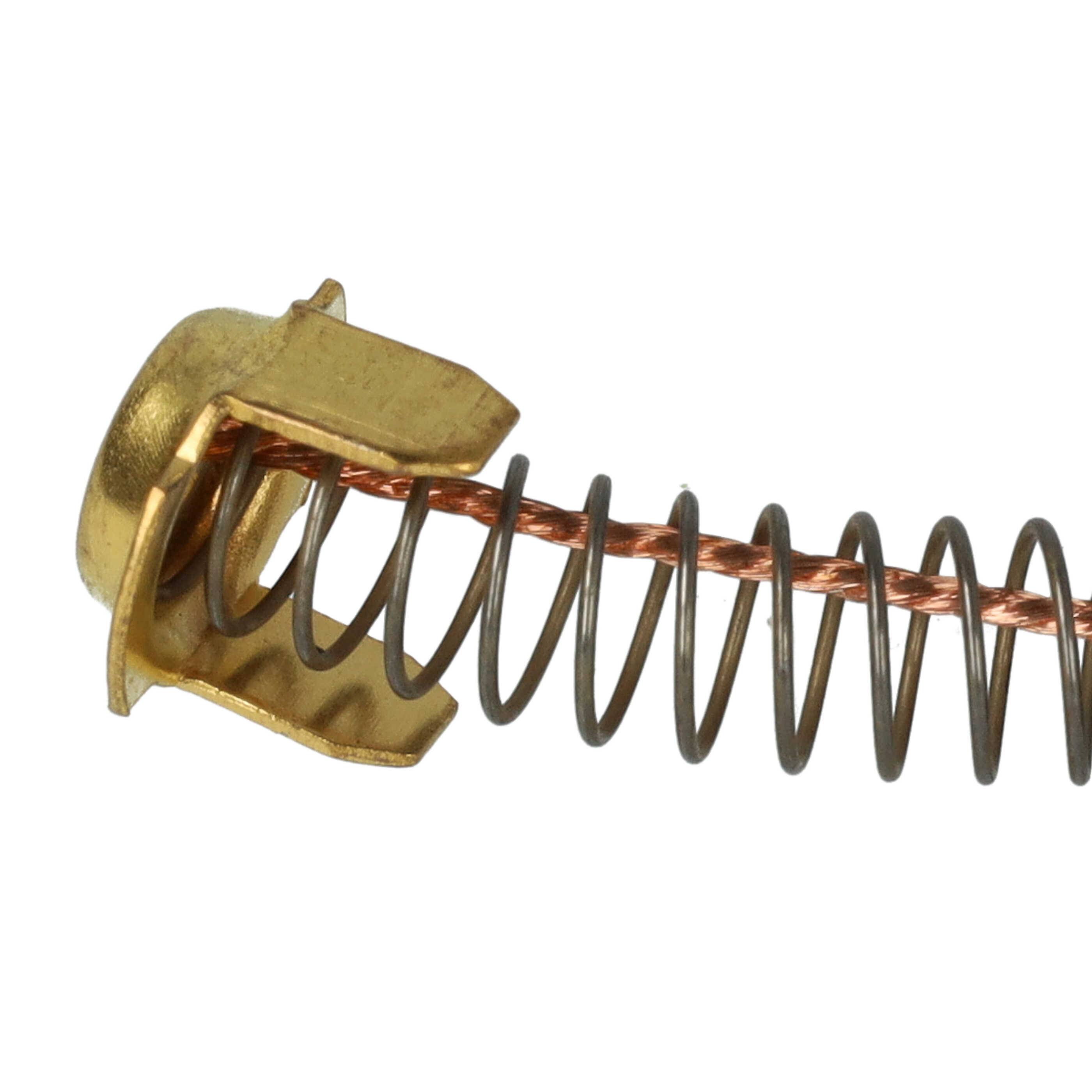 vhbw 2x Kohlebürste 17 x 11 x 7 mm Ersatz für Hitachi / Hikoki 999073 | 999-056 für Handkreissäge, Meißelhammer + Feder-4