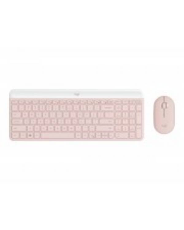 Logitech MK470 Slim Combo -ROSE-FRA-CENTRAL-419 Tastatur