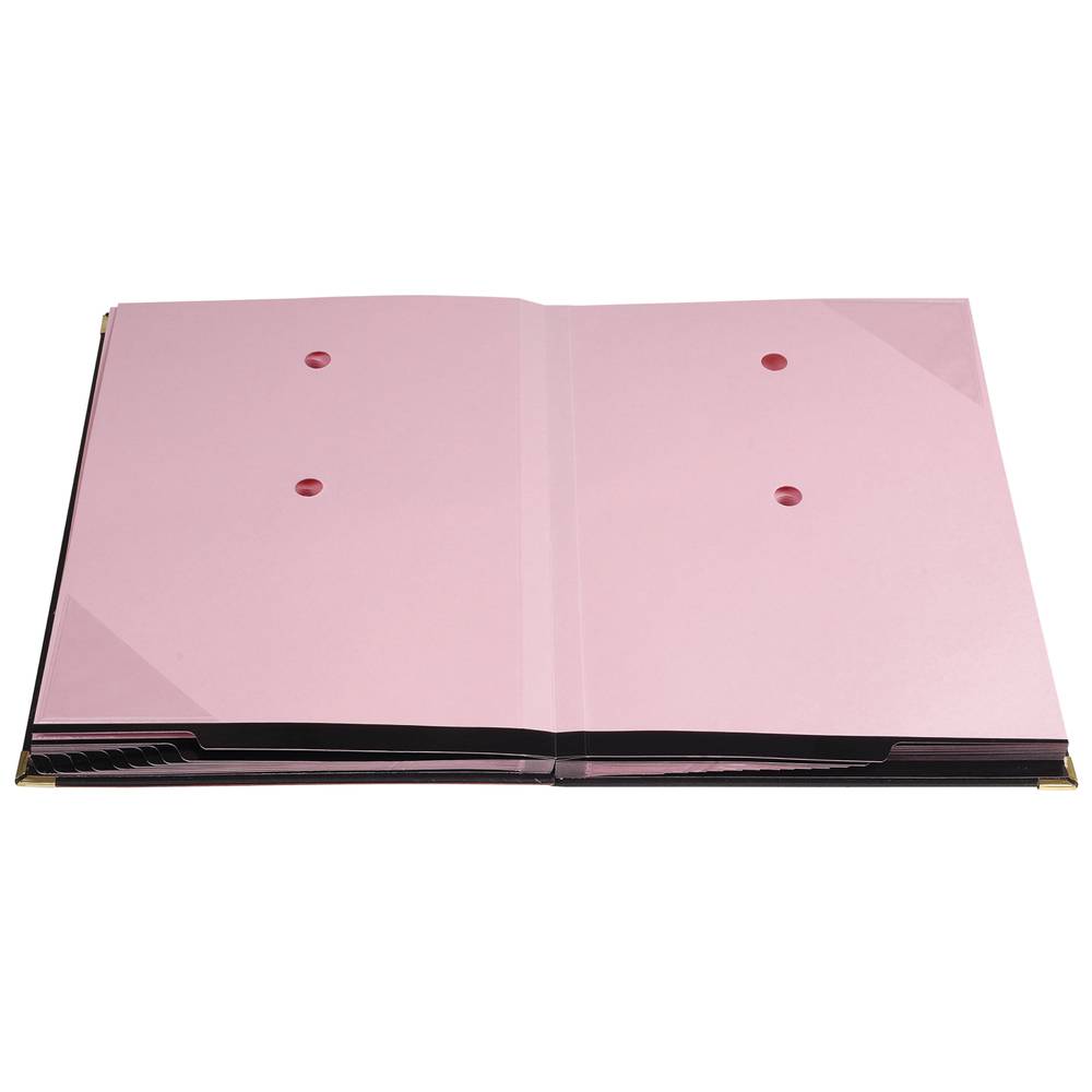 Exacompta Unterschriftenmappe L'Expanse 24 Fächer Format 24x32cm Schwarz 654765E-1