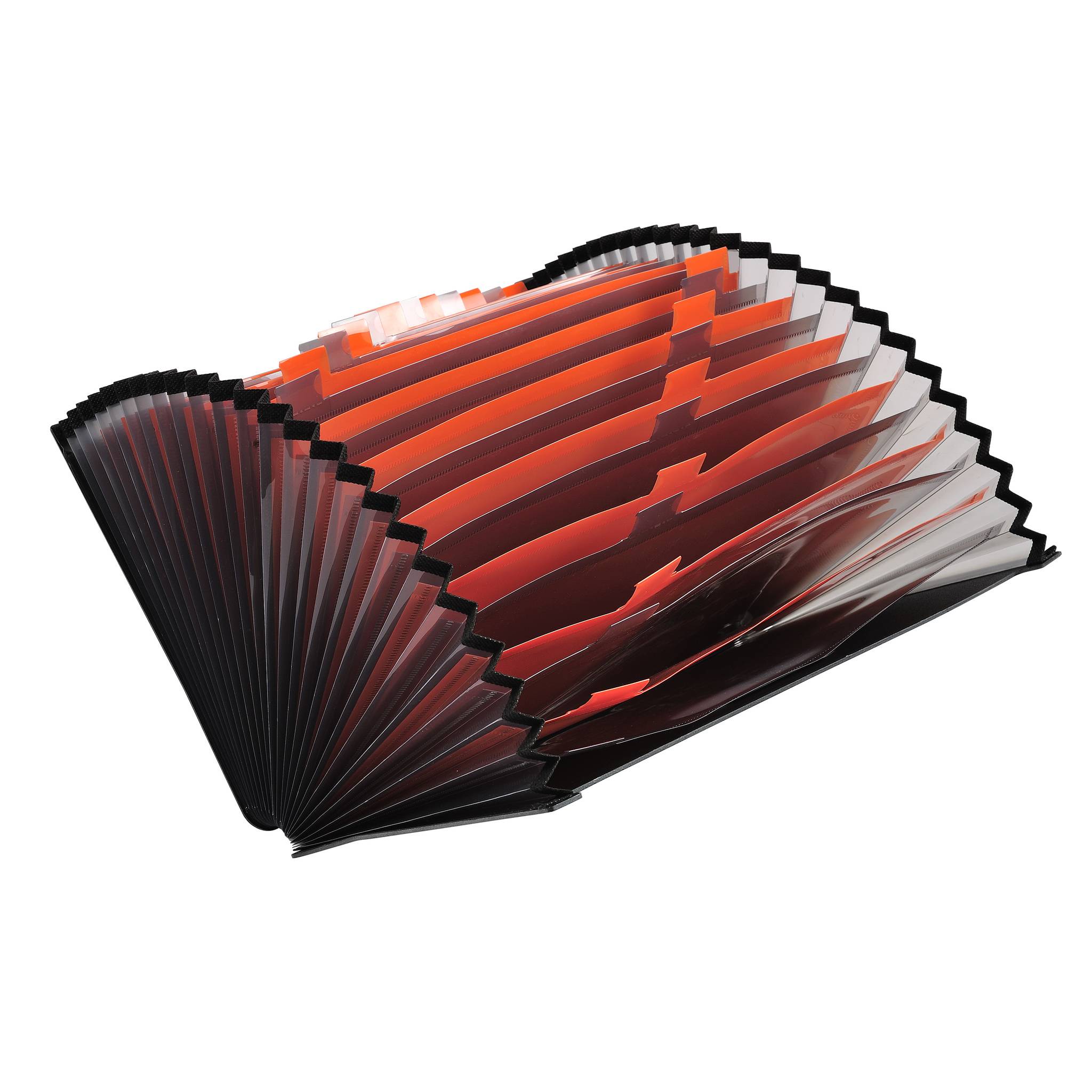 Exacompta 4x Fächermappe dehnbar 24 Fächer Exadesk Exactive A4 Schwarz 58934E-3