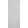 Exacompta 12x 100 Trennstreifen 2-fach gelocht RC Kart 105x240mm Grau 13485B