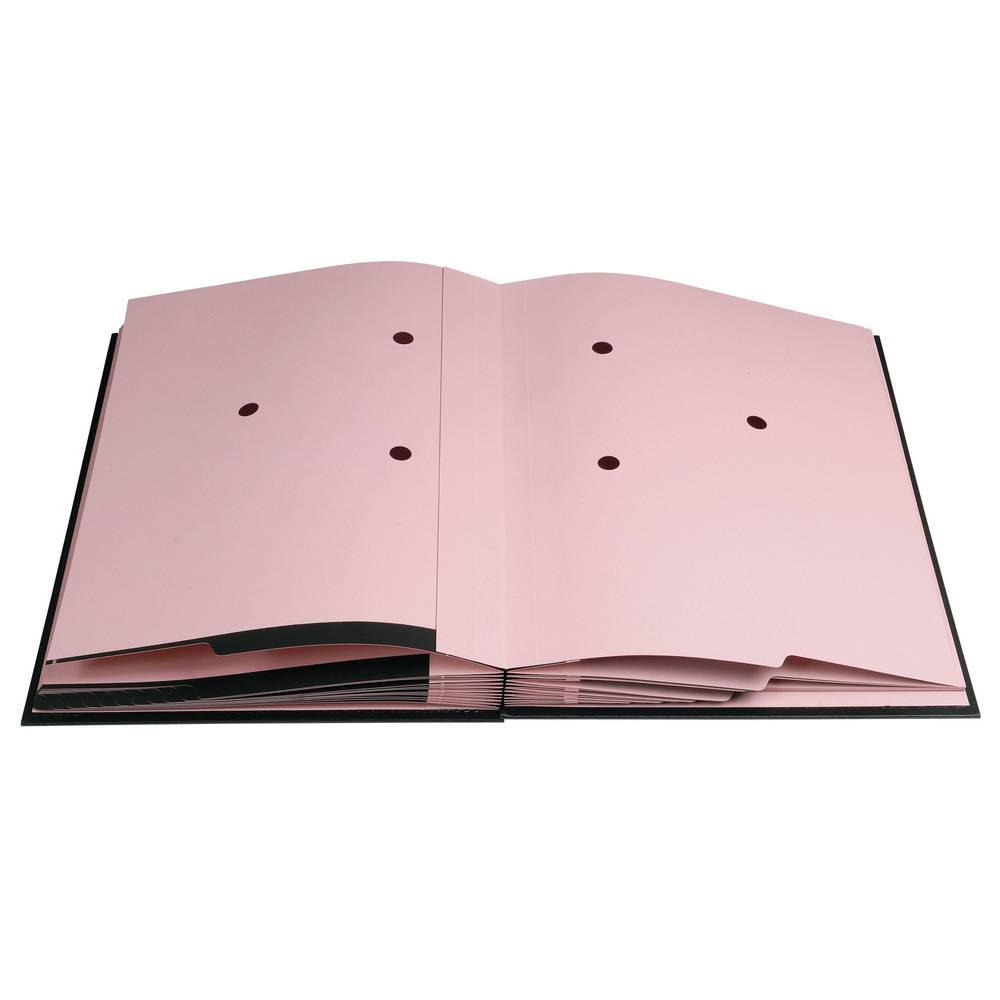 Exacompta Unterschriftenmappe Direktion, 12 Fächer, 24x32cm - Schwarz - 24121E-2