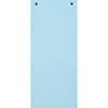 Exacompta 12x 100 Trennstreifen 2-fach gelocht RC Kart 105x240mm Hellblau 13415B
