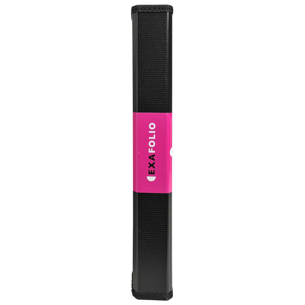 Exacompta 5x Fächermappe Notizblock Tasche 6 Fächer. 255x33cm A4 Schwarz 55834E-4