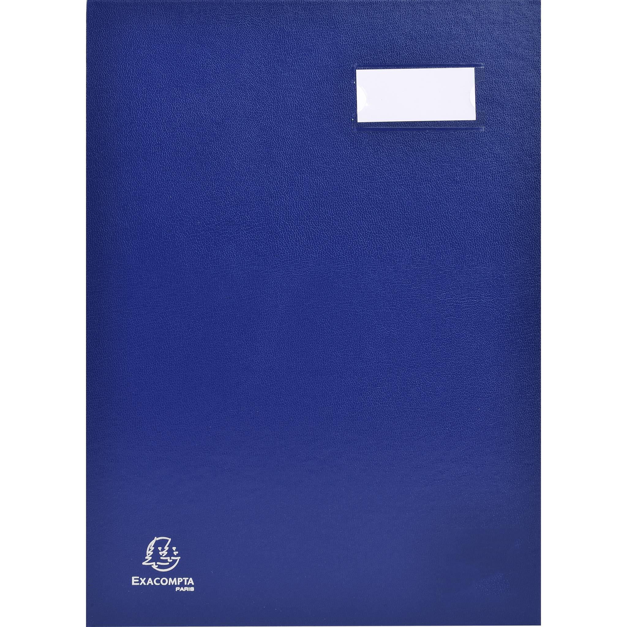 Exacompta Unterschriftenmappe Direktion, 24 Fächer, 24x32cm - Blau - 24245E-0