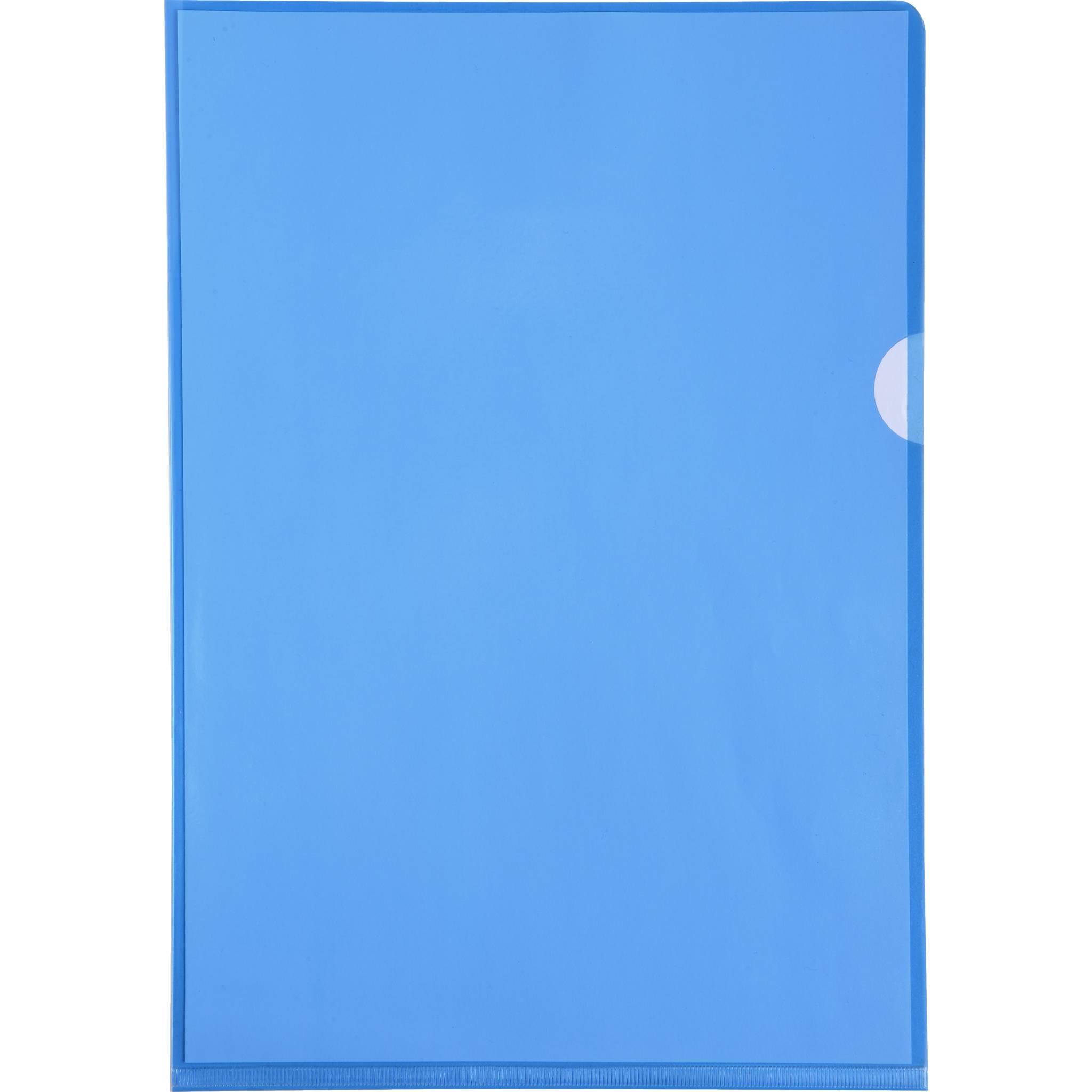 Exacompta Pack 100 Aktensichthüllen glattem festem PVC 130µ A4 sortiert 661200E-0