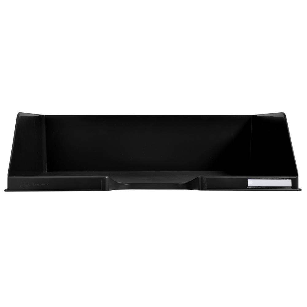 Exacompta 4x Briefablage Combo Maxi, A4+ Querformat, ECOBlack - Schwarz - 11214D-1