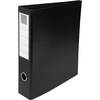Exacompta 10x Ringbuch Karton 4Ring 50mm Rücken 70mm A4 Maxi Schwarz 51741E