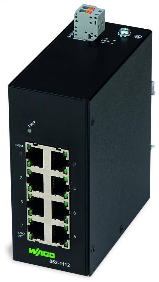 WAGO 852-1112 Industrial Ethernet Switch 8 Port 10 / 100 / 1000 MBit/s-2