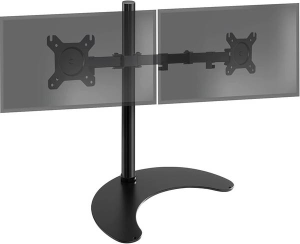 Duronic DMT15D2 Monitorarm 100 cm für 27 Zoll - 8kg Kapazität - Verstellbar in Höhe, Neigung und Drehung - VESA 75/100