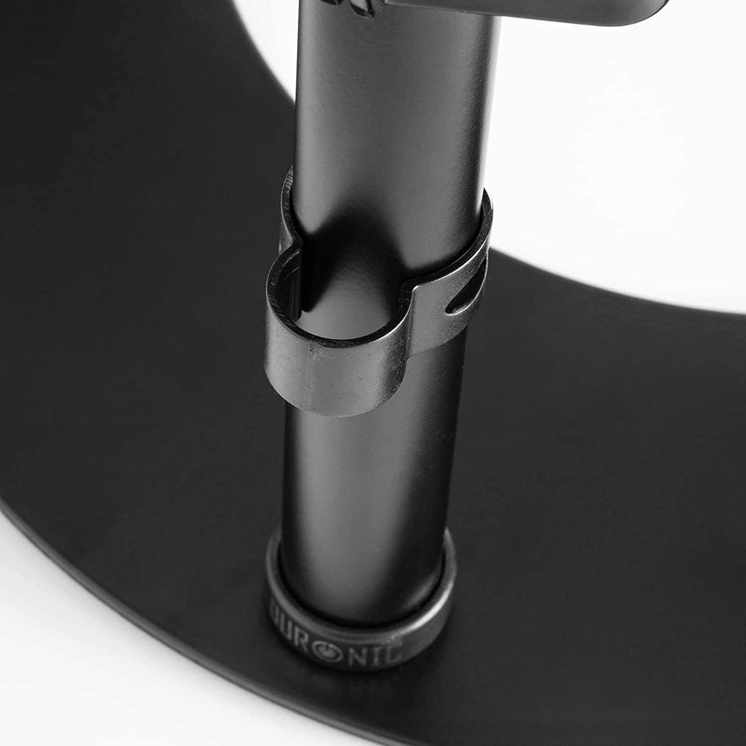 Duronic DMT15D2 Monitorarm 100 cm für 27 Zoll - 8kg Kapazität - Verstellbar in Höhe, Neigung und Drehung - VESA 75/100-4