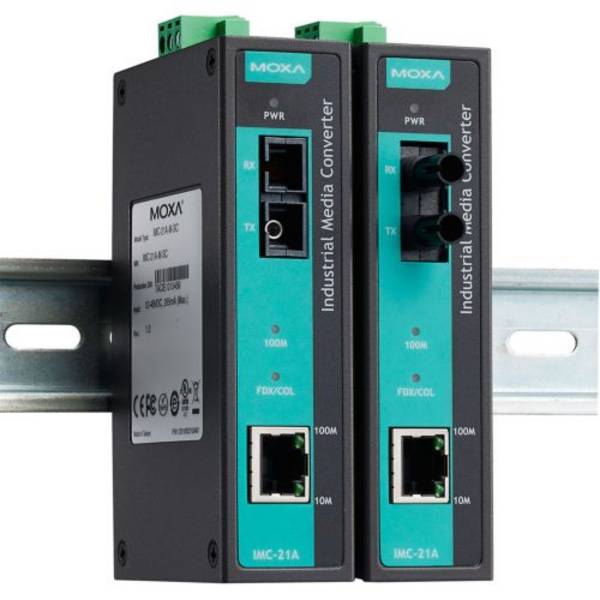 Industrieller Medienkonverter 10 / 100BaseT (X) zu 100BaseFX Multimode-SC-Glasfaseranschluss I