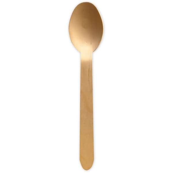 Löffel Bio 160mm Holz FSC wachsbeschichtet VE=100 Stück