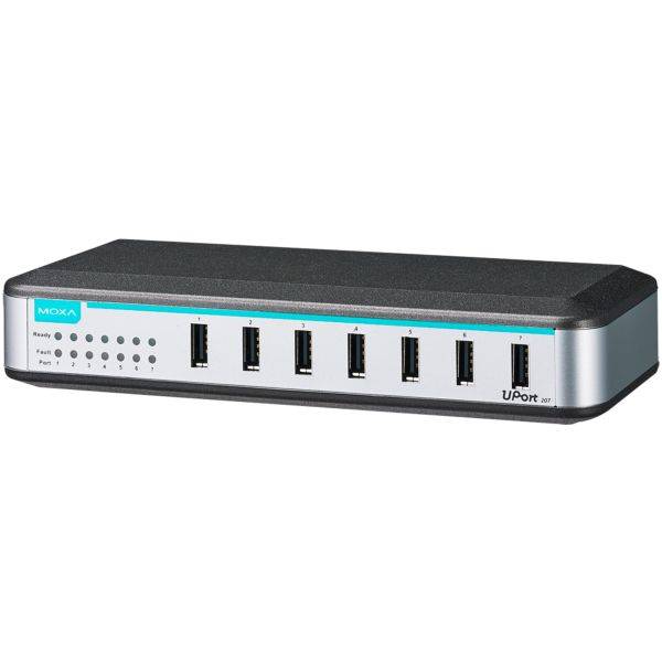 7-Port-USB-Hub der Einstiegsklasse (Adapter enthalten) UPort 207-2