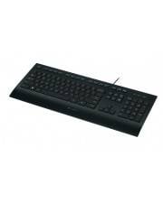 Logitech K280e USB QWERTY Nordischer Raum Schwarz Tastatur Corded Keyboard 930g Nordic OEM Black-0
