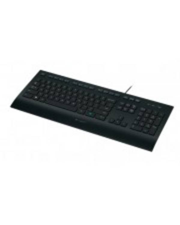 Logitech K280e USB QWERTY Nordischer Raum Schwarz Tastatur Corded Keyboard 930g Nordic OEM Black
