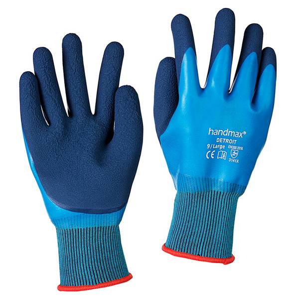 ETERNASOLID handmax wasserdichte Handschuhe Detroit, Größe 10 / Größe XL, 12 Paar/Pack