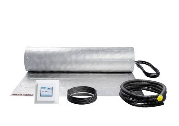 Stiebel Eltron Fußbodentemperierung FTD 140/2 Set Plus, Heizfläche von 2m2, 280W 230V