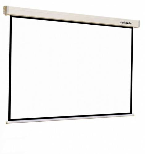 Reflecta Crystal-Line Rollo - Leinwand - Deckenmontage möglich, geeignet für Wandmontage - 413 cm (163")