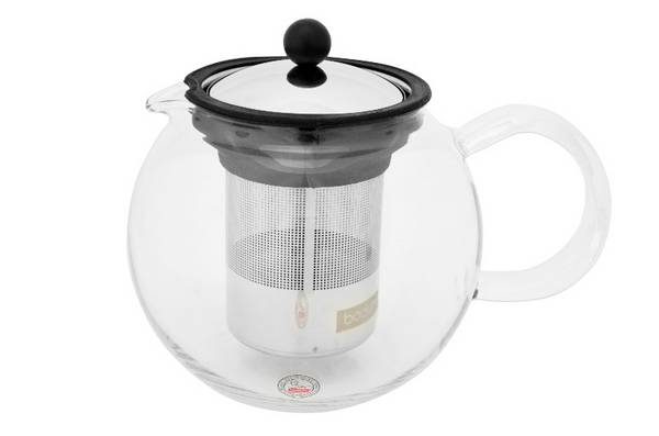 Bodum Assam, 963,9 g, Chrom, Transparent, Glas, 190 x 140 x 158 mm